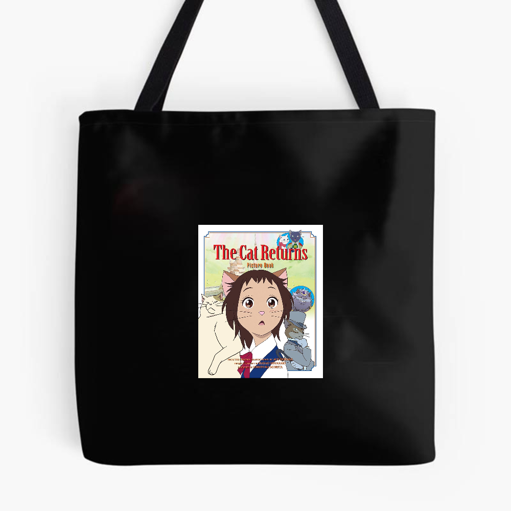 The Cat Returns Fan Art The Cat Returns Black Bags
