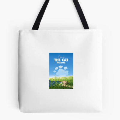 The Cat Returns Merch The Cat Returns White Bags