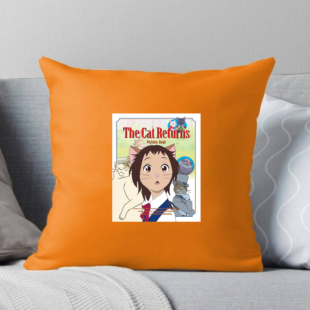 The Cat Returns Fan Art The Cat Returns Pillows Cover