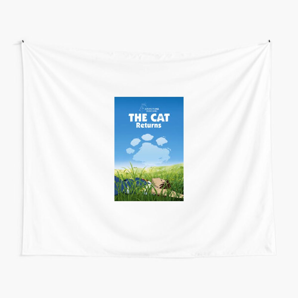 The Cat Returns Merch The Cat Returns Tapestries