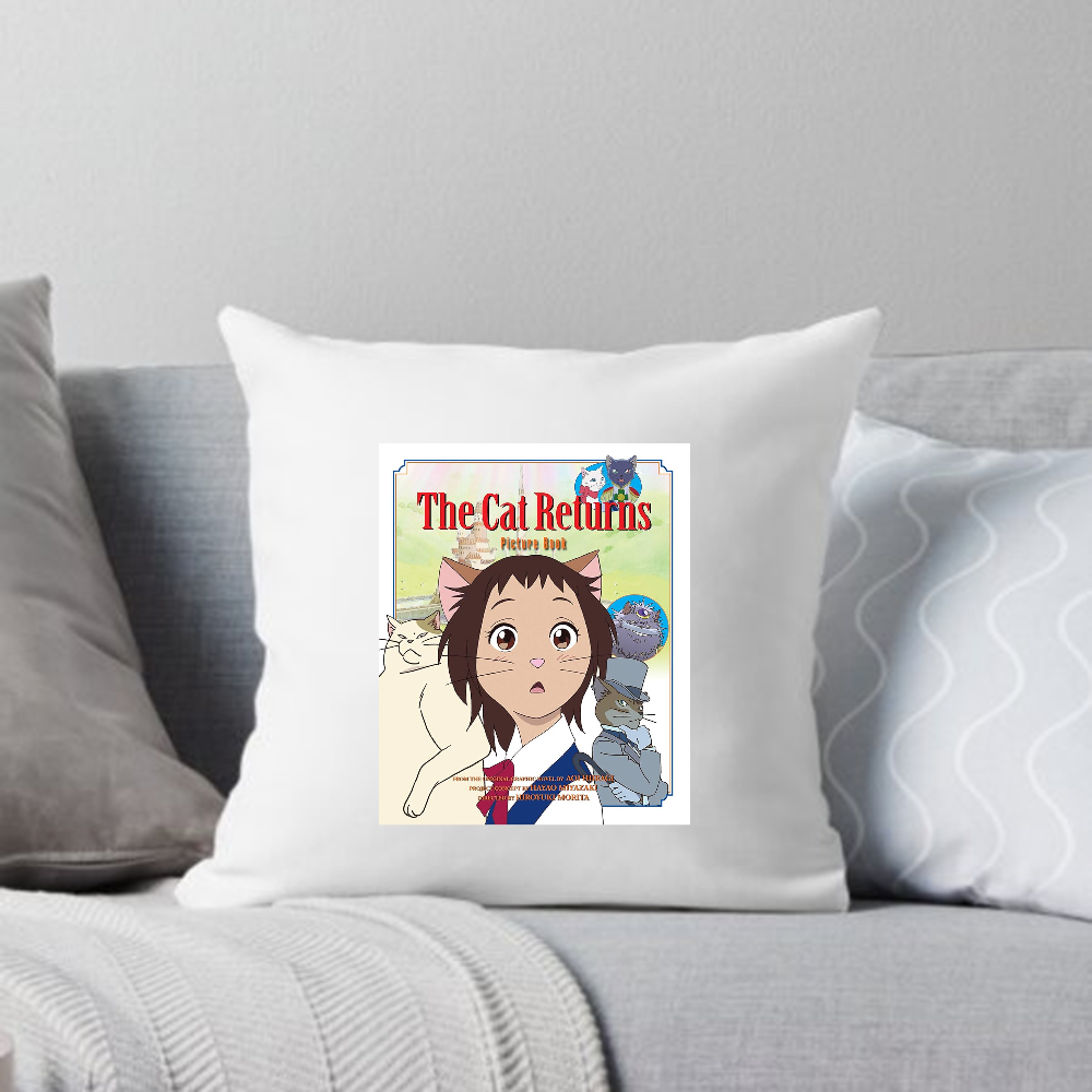 The Cat Returns Fan Art The Cat Returns Pillows Cover