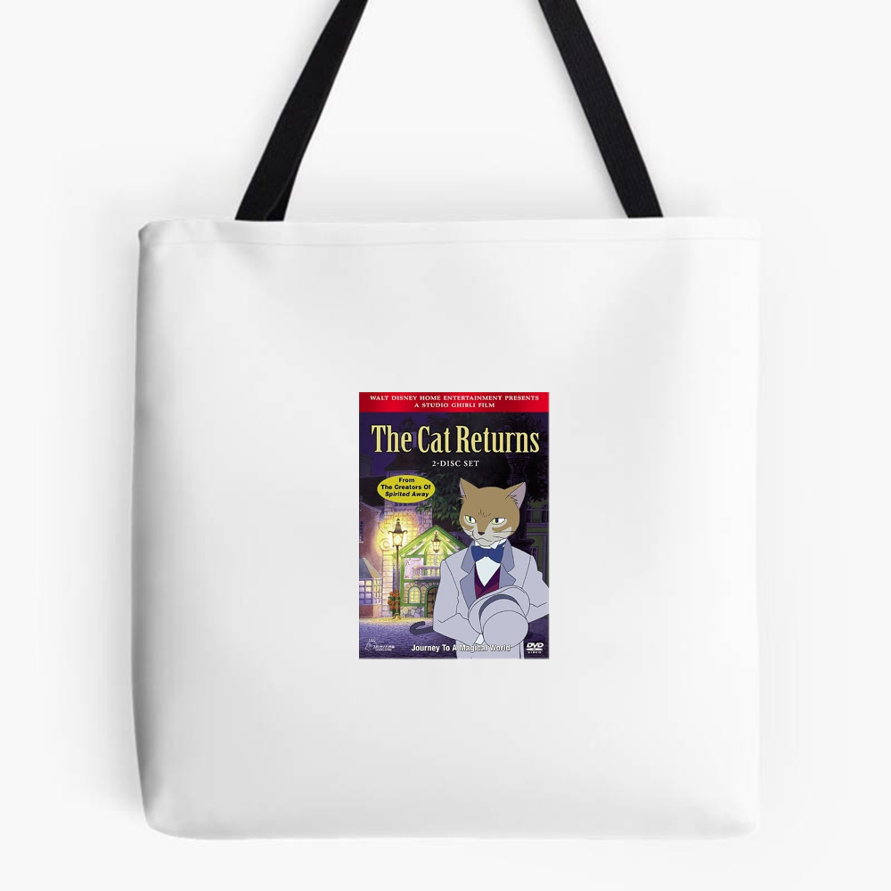 The Cat Returns Merchandise For Fans The Cat Returns Black Bags