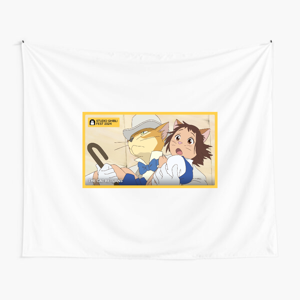 The Cat Returns Merchandise The Cat Returns Tapestries